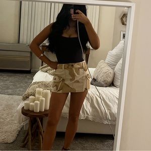 CAMO MINI SKIRT